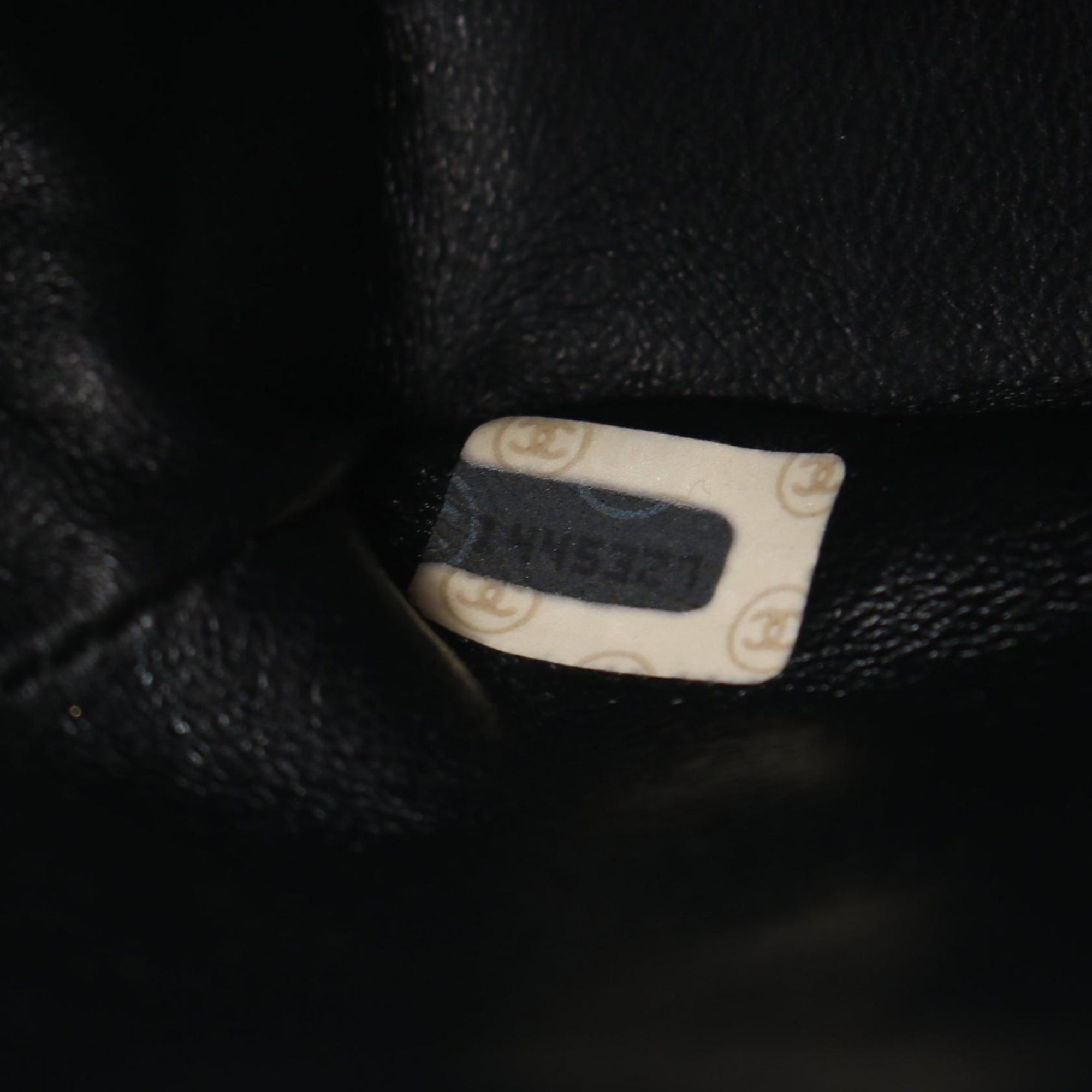 Chanel | Pre-Owned Mini Classic Quilted Lambskin Square Single Flap | Black