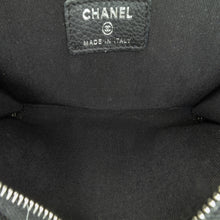 Chanel | Pre-Owned Bull Leather Studded Zip Wallet | Black
