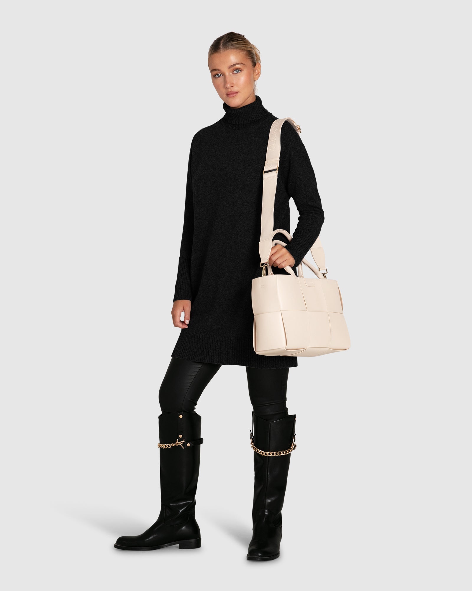 Women | Nothing Compares Knit Dress | Black