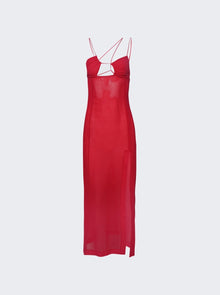 Women | Nensi Dojaka | Asymmetric Bra Maxi Dress | Fuchsia