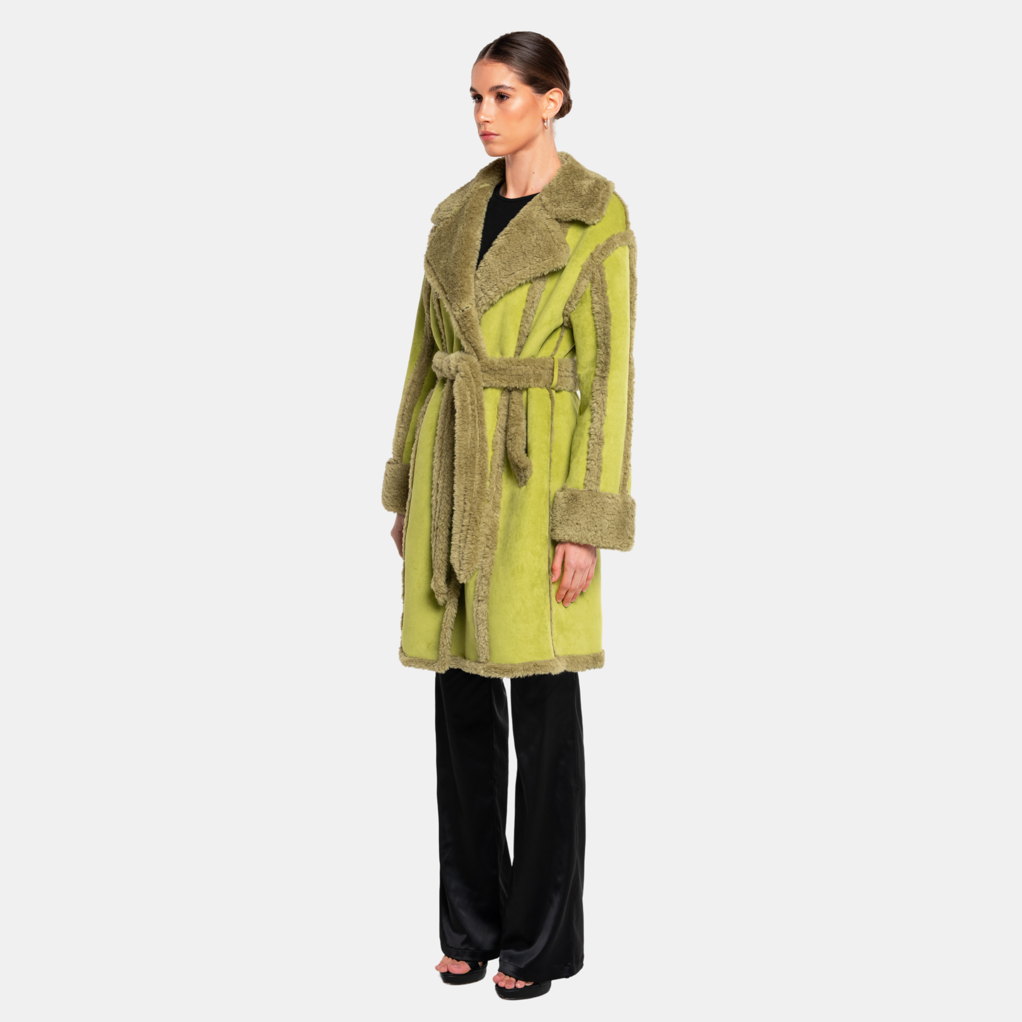 OW Collection New York Coat | Mellow Green