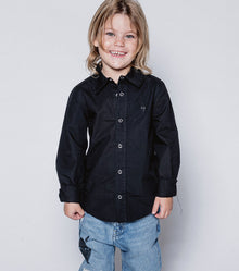 Kid | Dress Up Shirt | Ice Grey