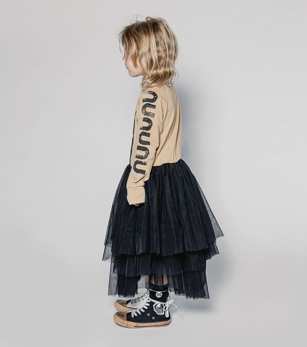 Kid | Mr. Dude Tulle Dress | Red