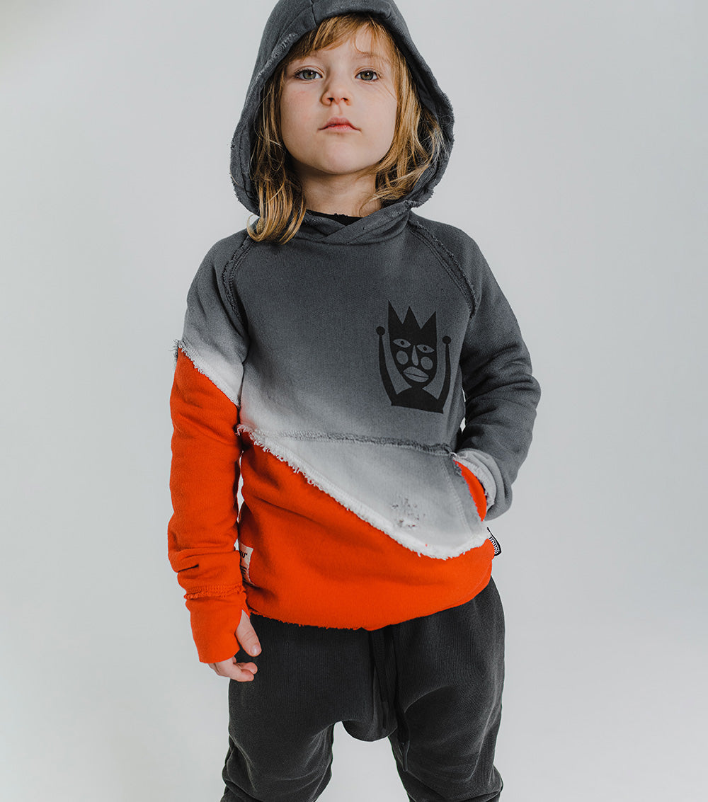 Kid | Fire Place Hoodie | Tie Dye