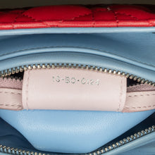 Dior | Pre-Owned Medium Tricolor Lambskin Cannage Lady - III | Purple/Red