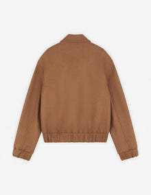 Mens | Plain Wool Jacket | Beige Melange