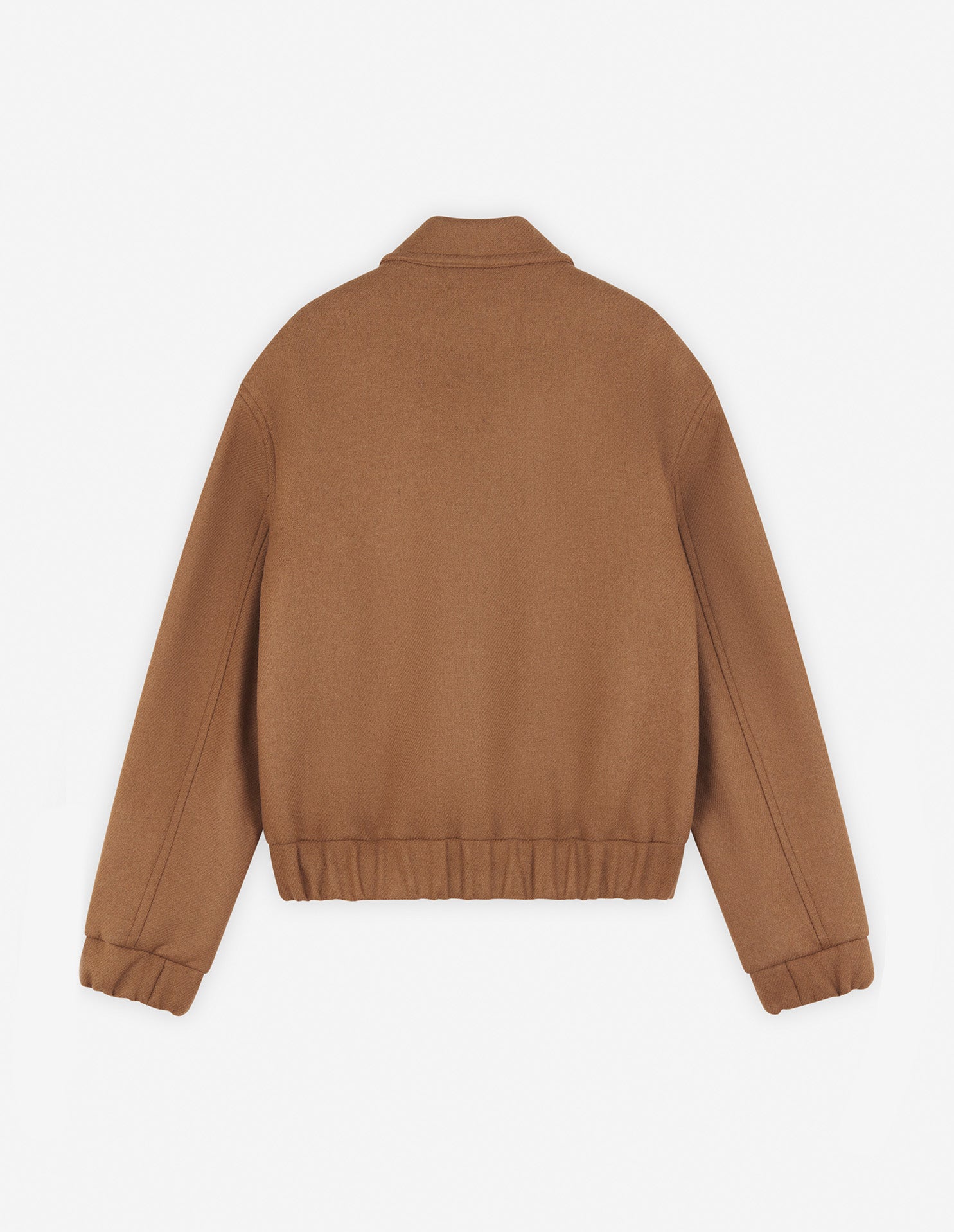 Mens | Plain Wool Jacket | Beige Melange