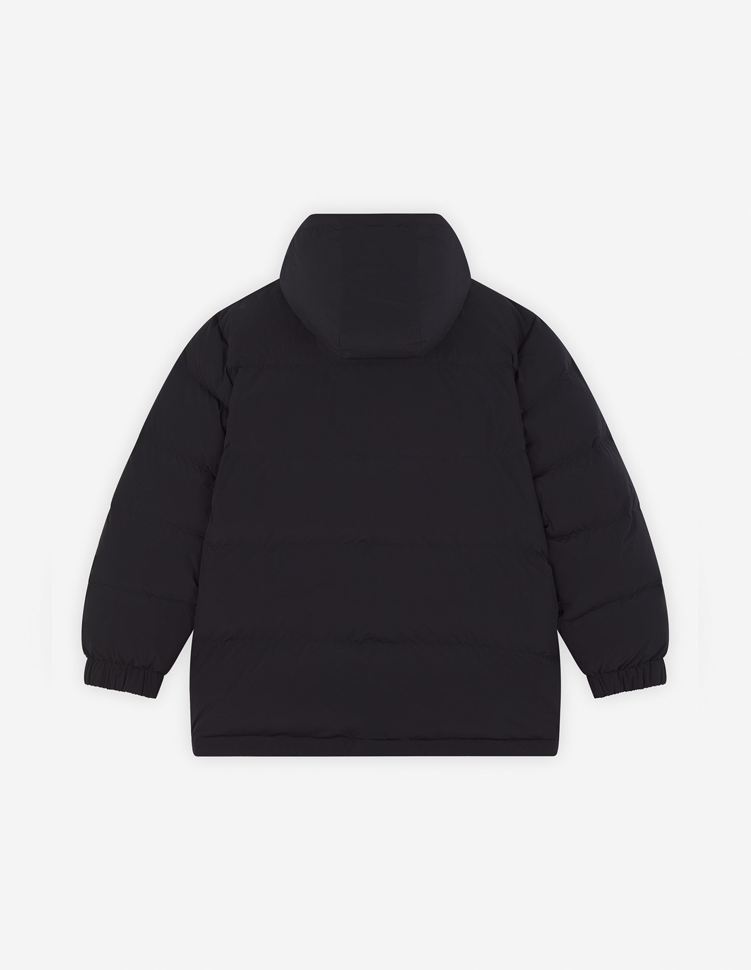 Mens | Water-Resistant Technical Material Puffer Jacket | Black