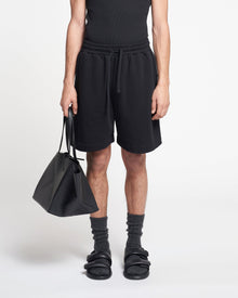 Mens | Doxxi Organically Grown Cotton Shorts | Black