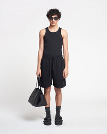 Mens | Doxxi Organically Grown Cotton Shorts | Black