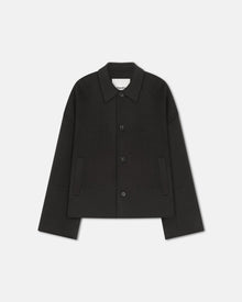 Mens | Marcin Double Wool And Silk Blend Jacket | Anthracite