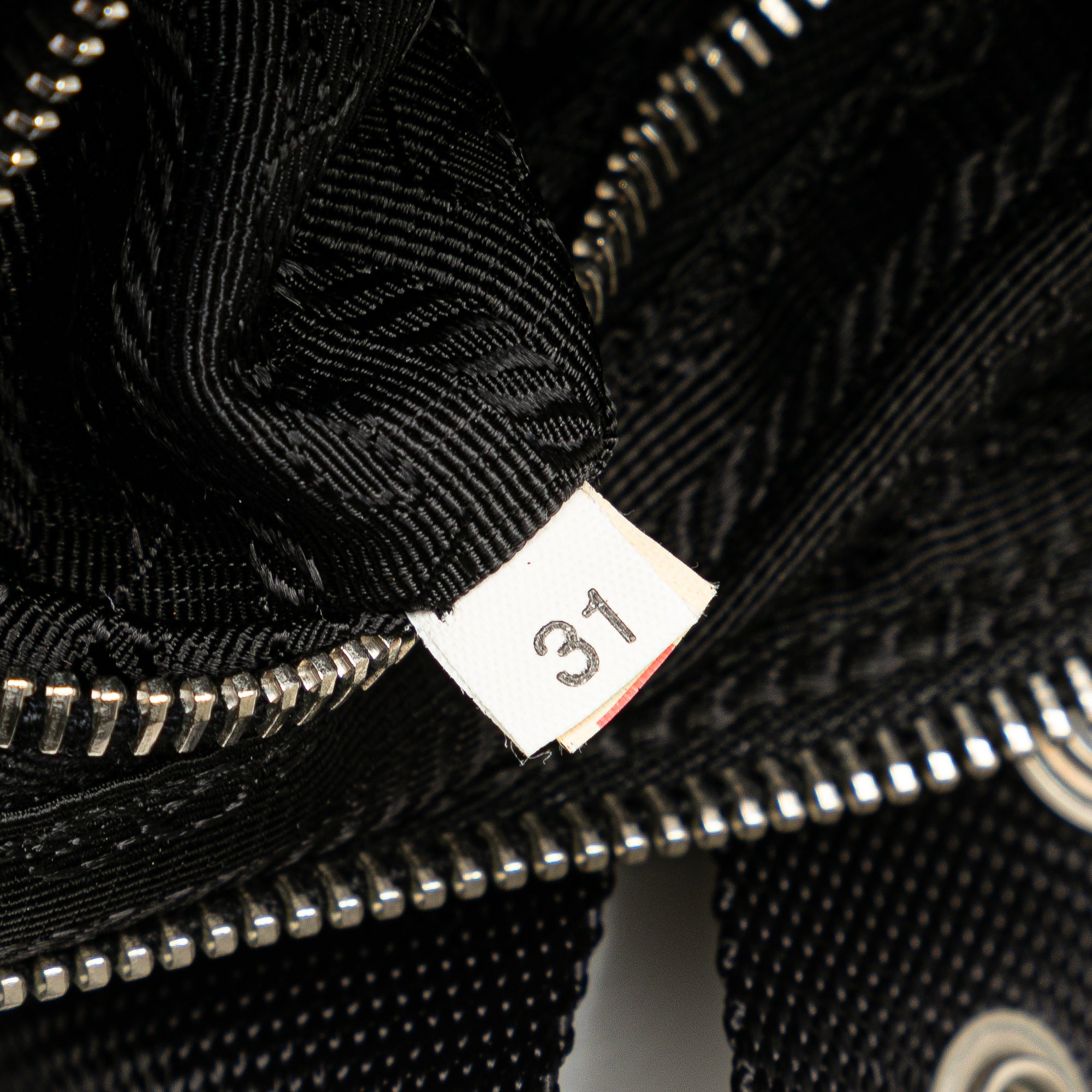 Prada | Pre-Owned Saffiano Trimmed Tessuto Crossbody | Black