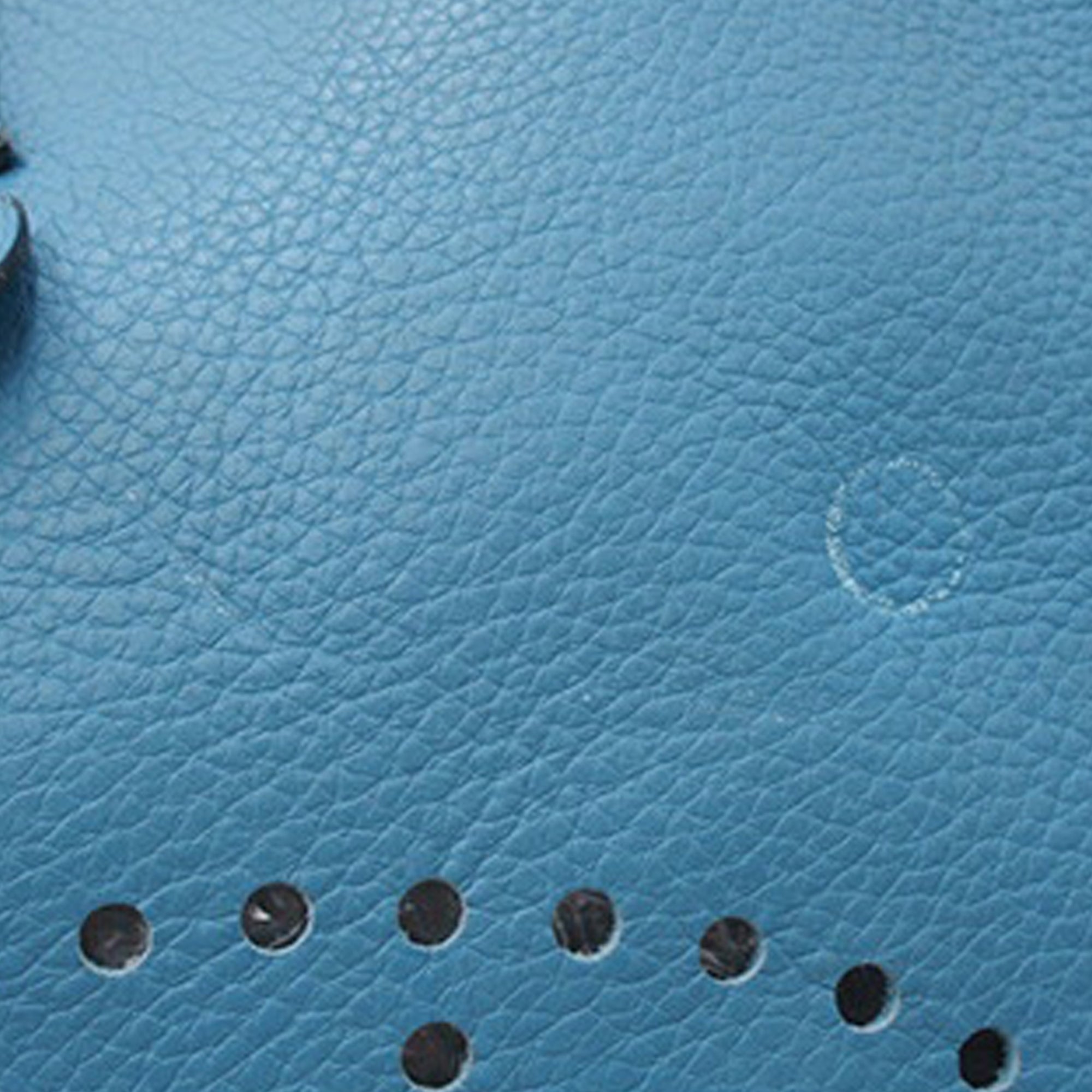 Hermes | Pre-Owned Clemence Evelyne GM | Blue/Denim