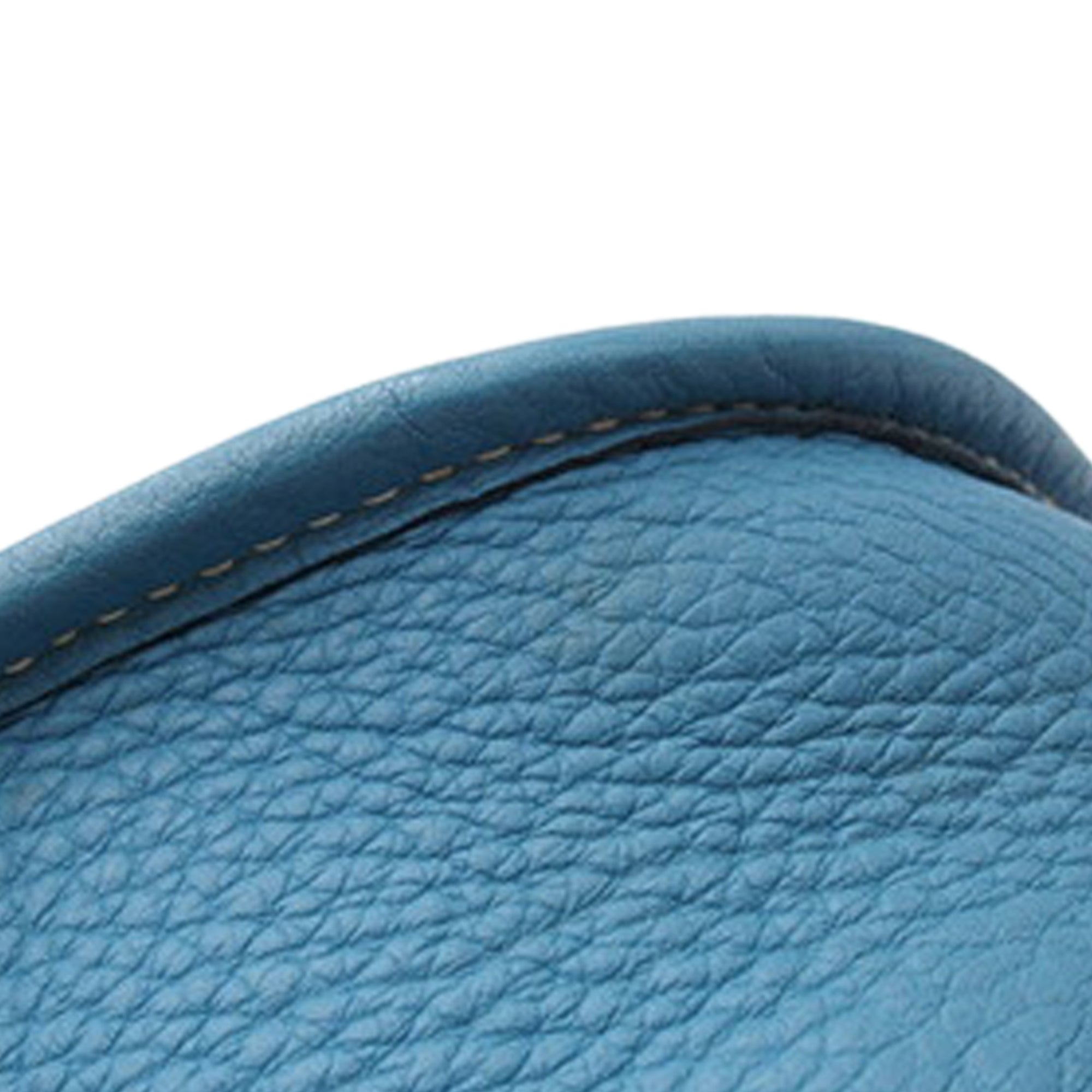 Hermes | Pre-Owned Clemence Evelyne GM | Blue/Denim