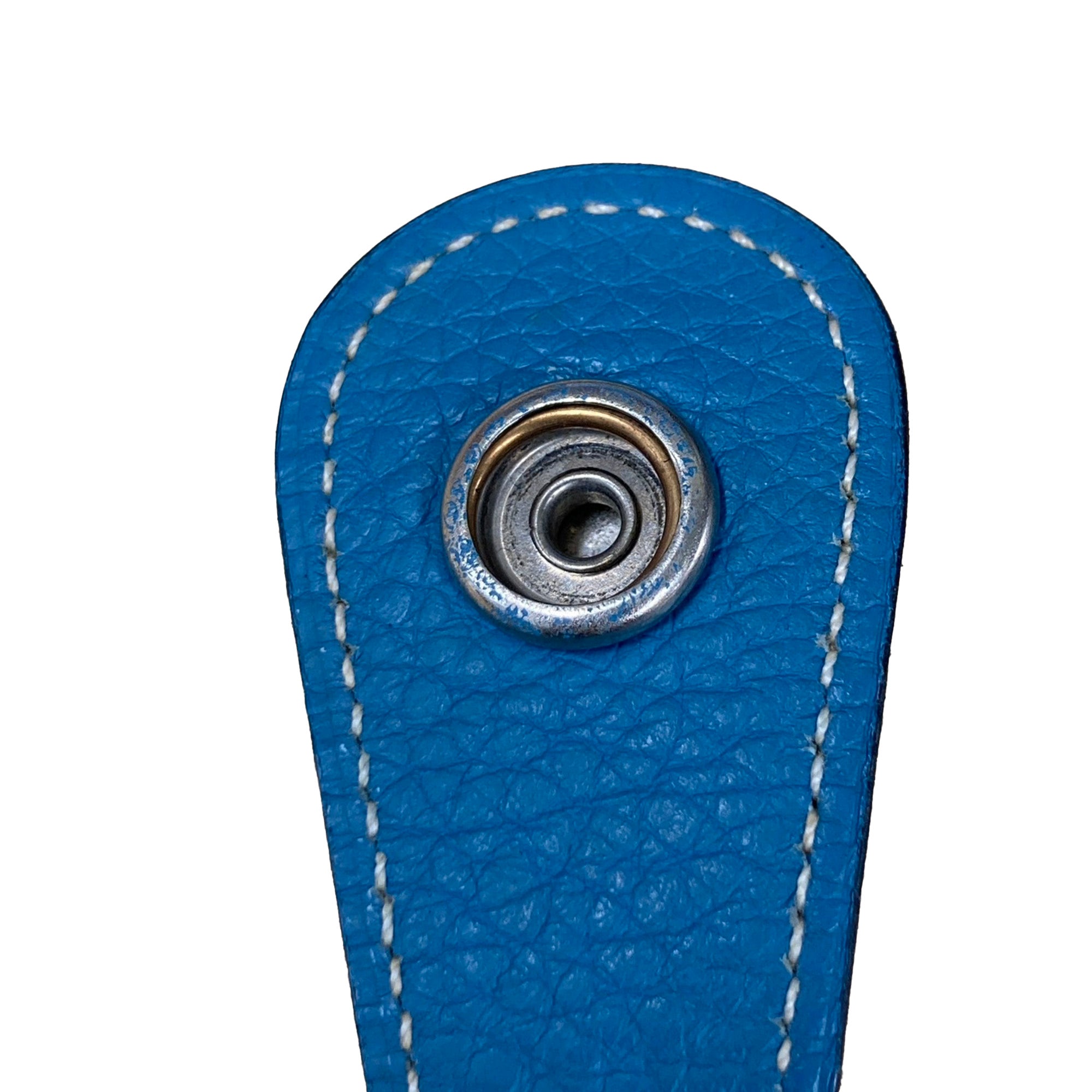 Hermes | Pre-Owned Clemence Evelyne GM | Blue/Denim