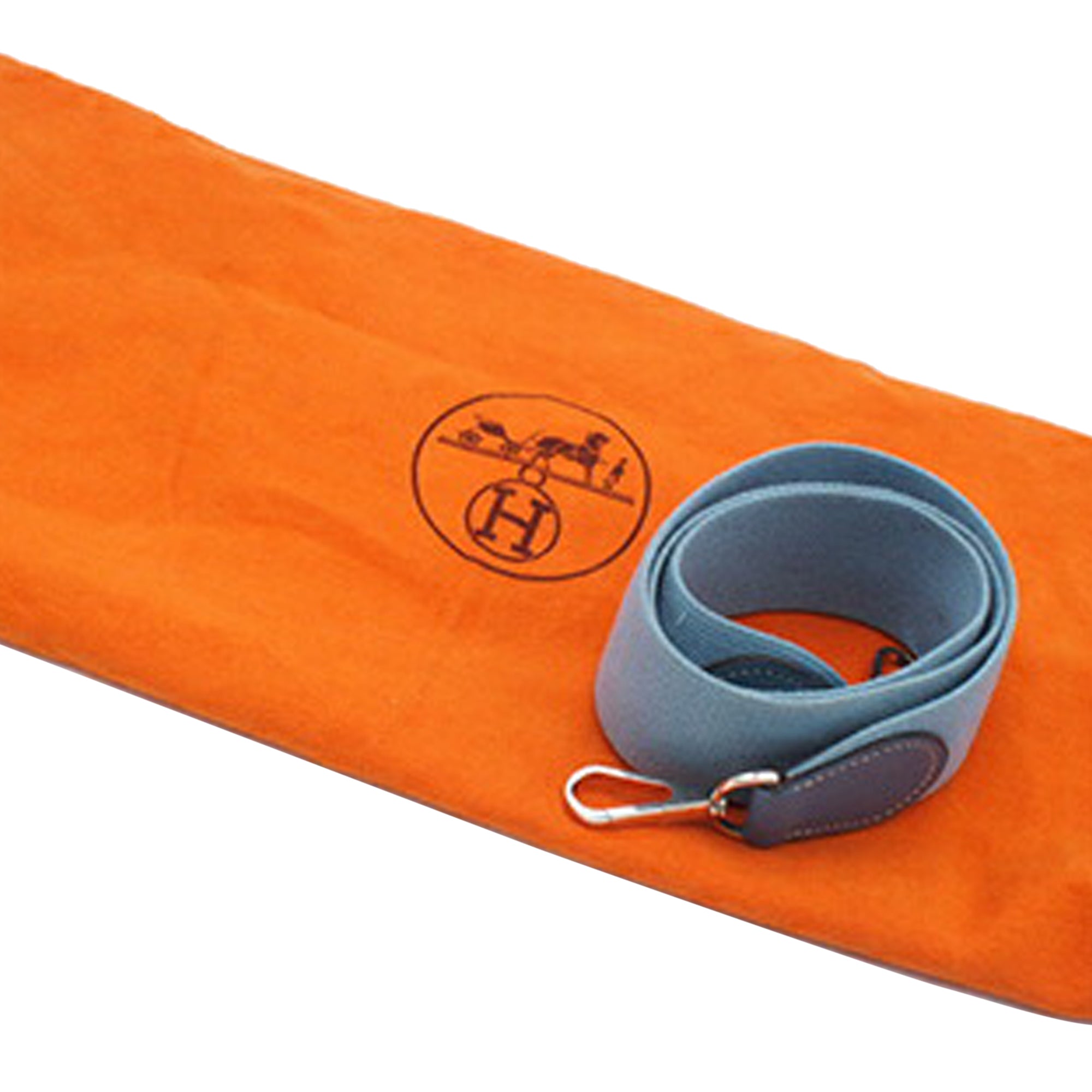 Hermes | Pre-Owned Clemence Evelyne GM | Blue/Denim