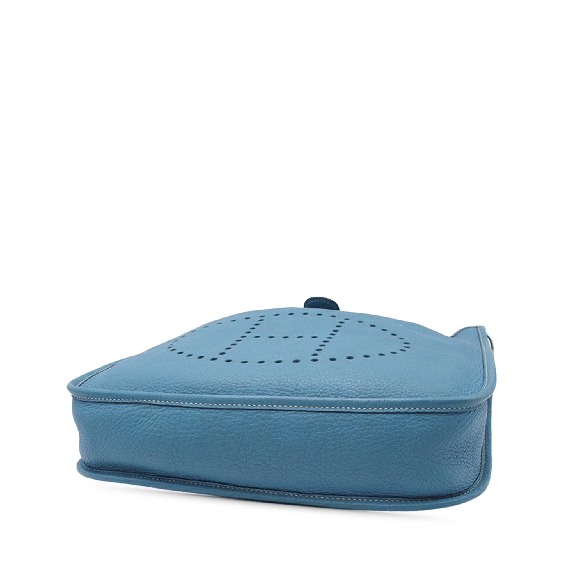 Hermes | Pre-Owned Clemence Evelyne GM | Blue/Denim