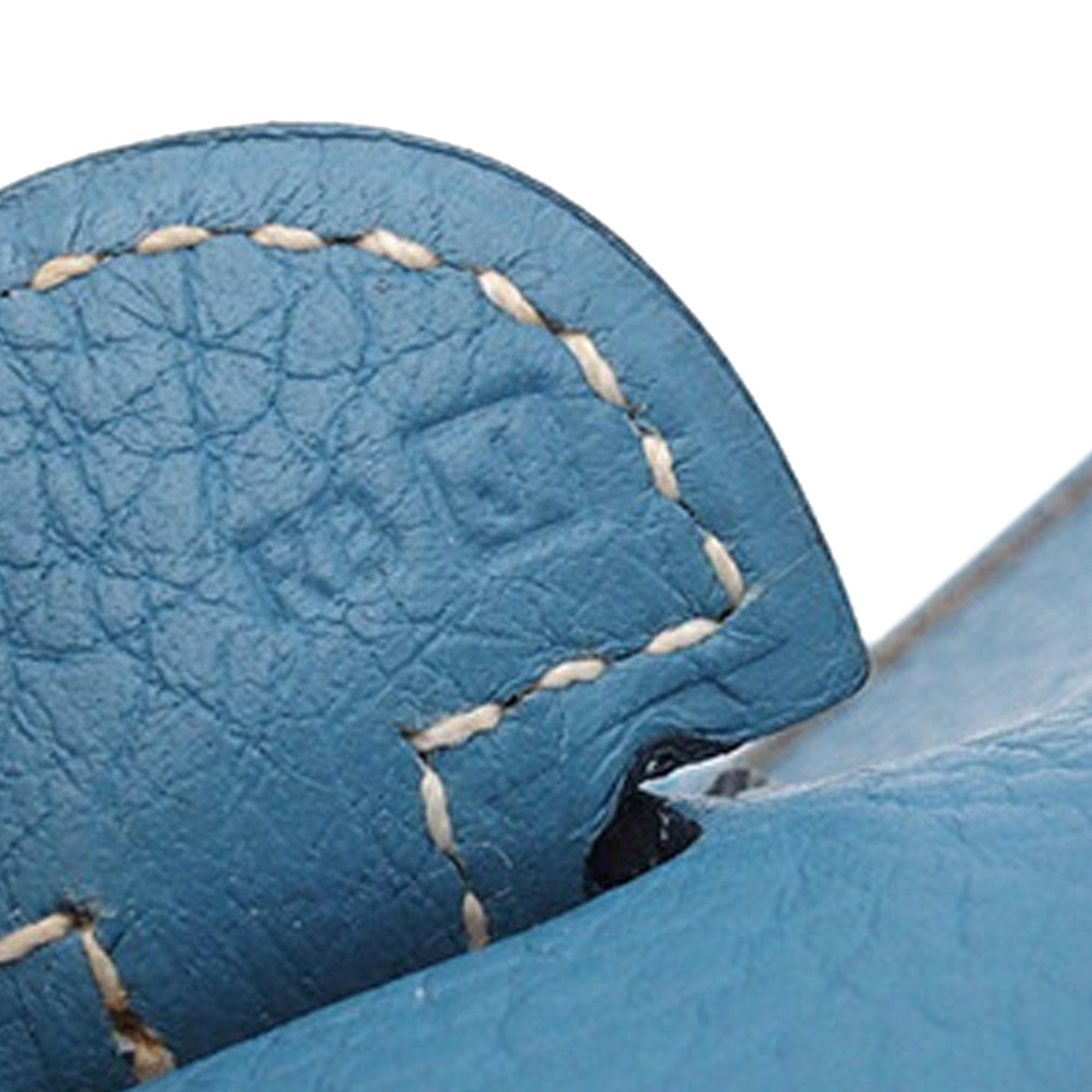 Hermes | Pre-Owned Clemence Evelyne GM | Blue/Denim