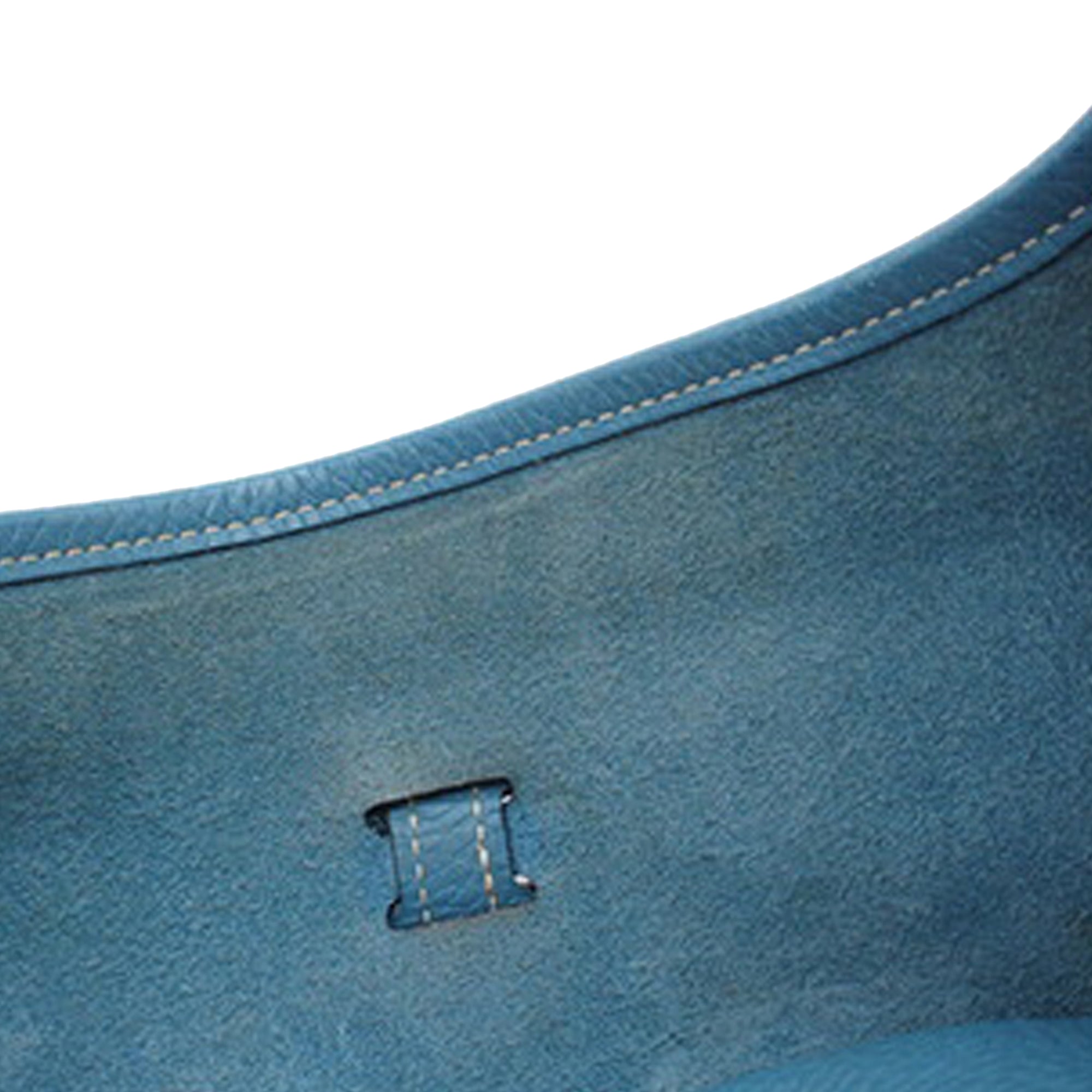 Hermes | Pre-Owned Clemence Evelyne GM | Blue/Denim