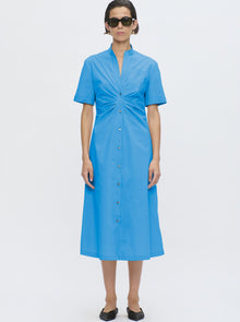 Noor Shirtdress | Blue Sea