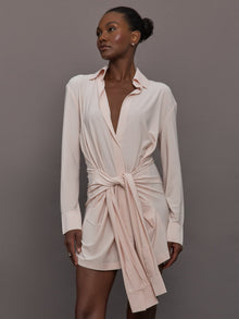 Four Sleeve NK Shirt Mini Dress | Baby