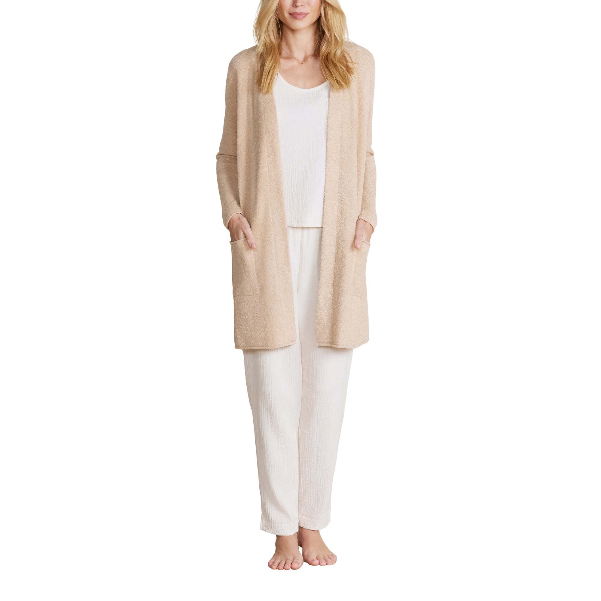 Cozychic Lite Long Cardi | Soft Camel