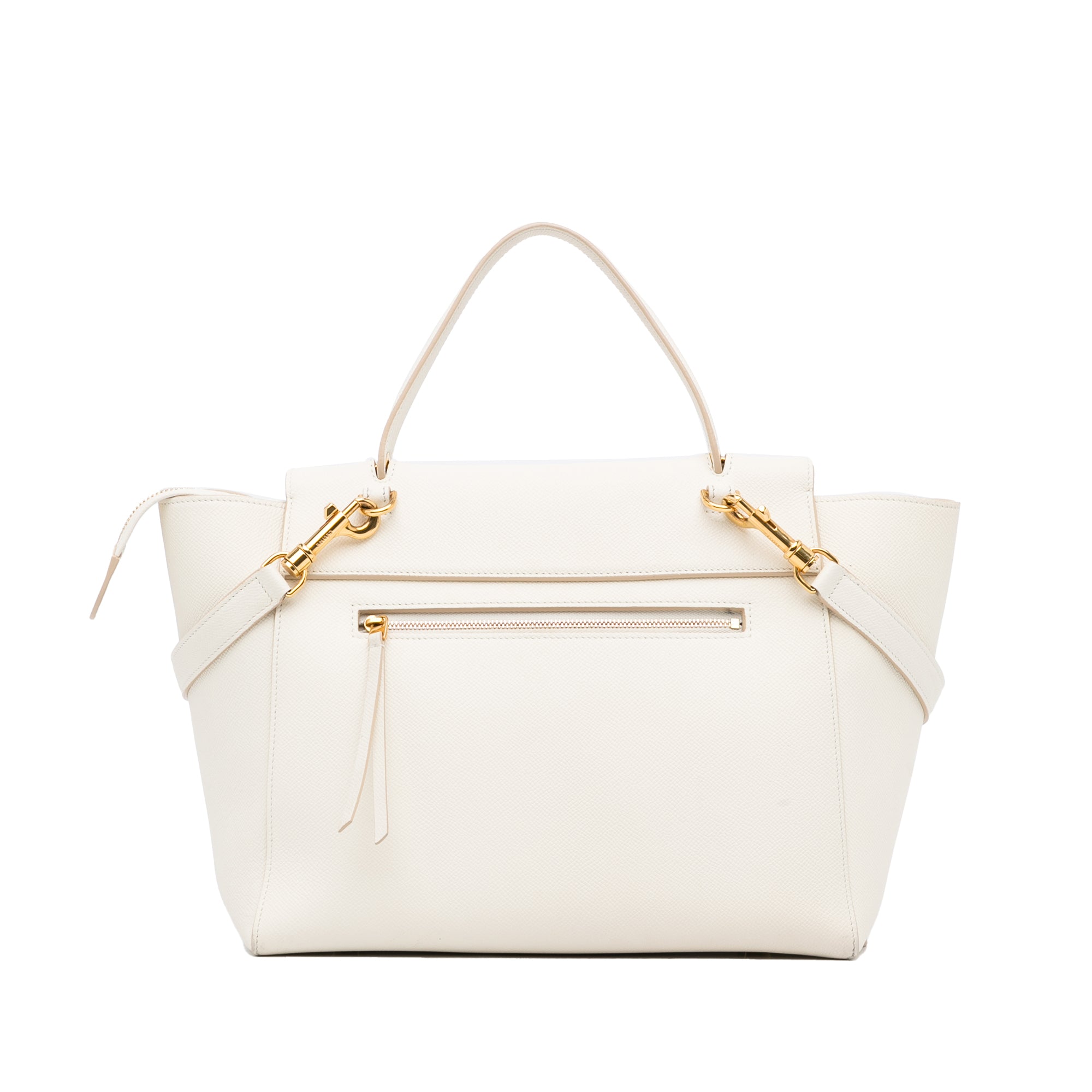 Céline Pre-Owned Mini Belt Satchel | Women | White