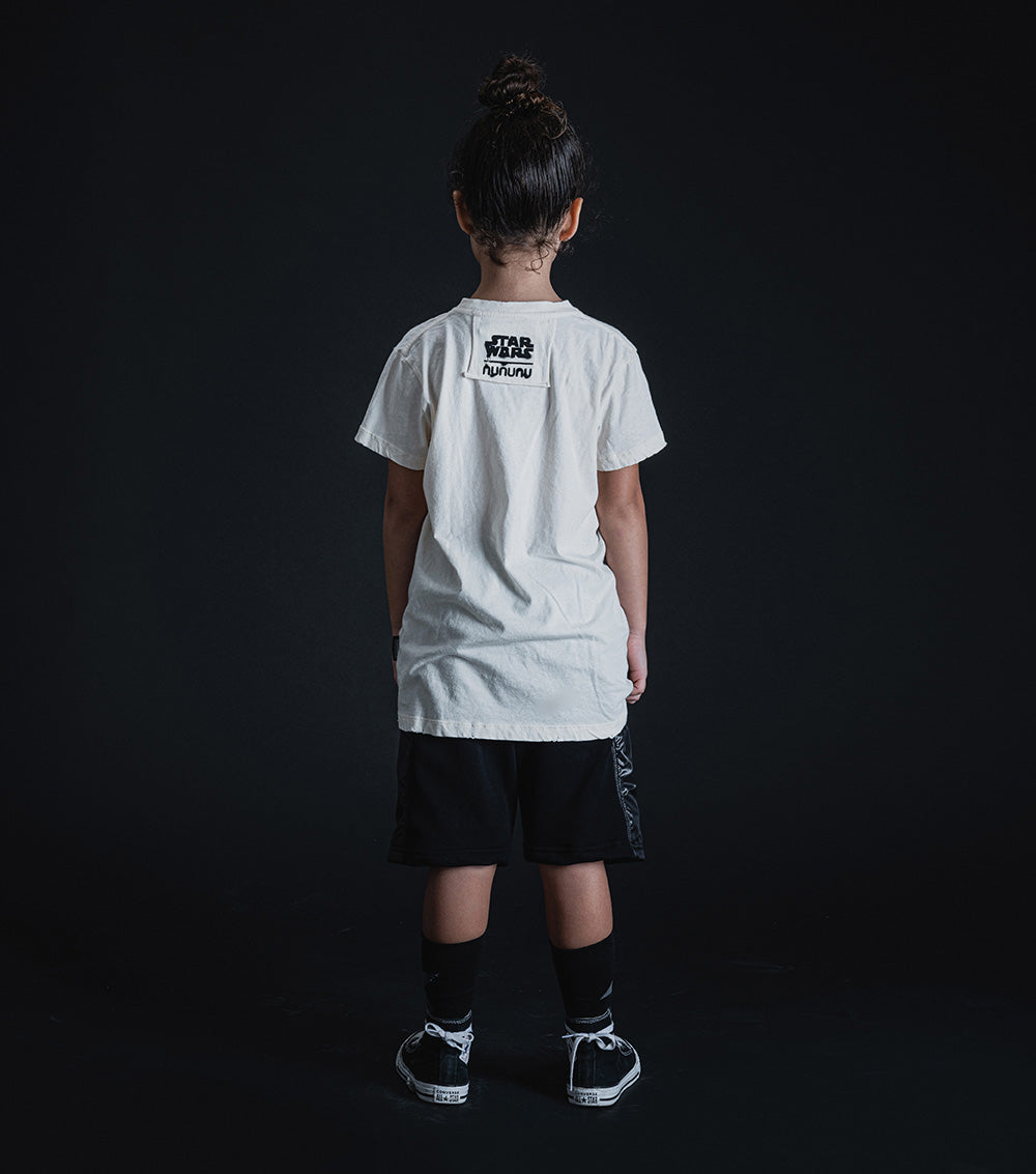 Kid | Embroidered Chewbacca T-Shirt | Natural