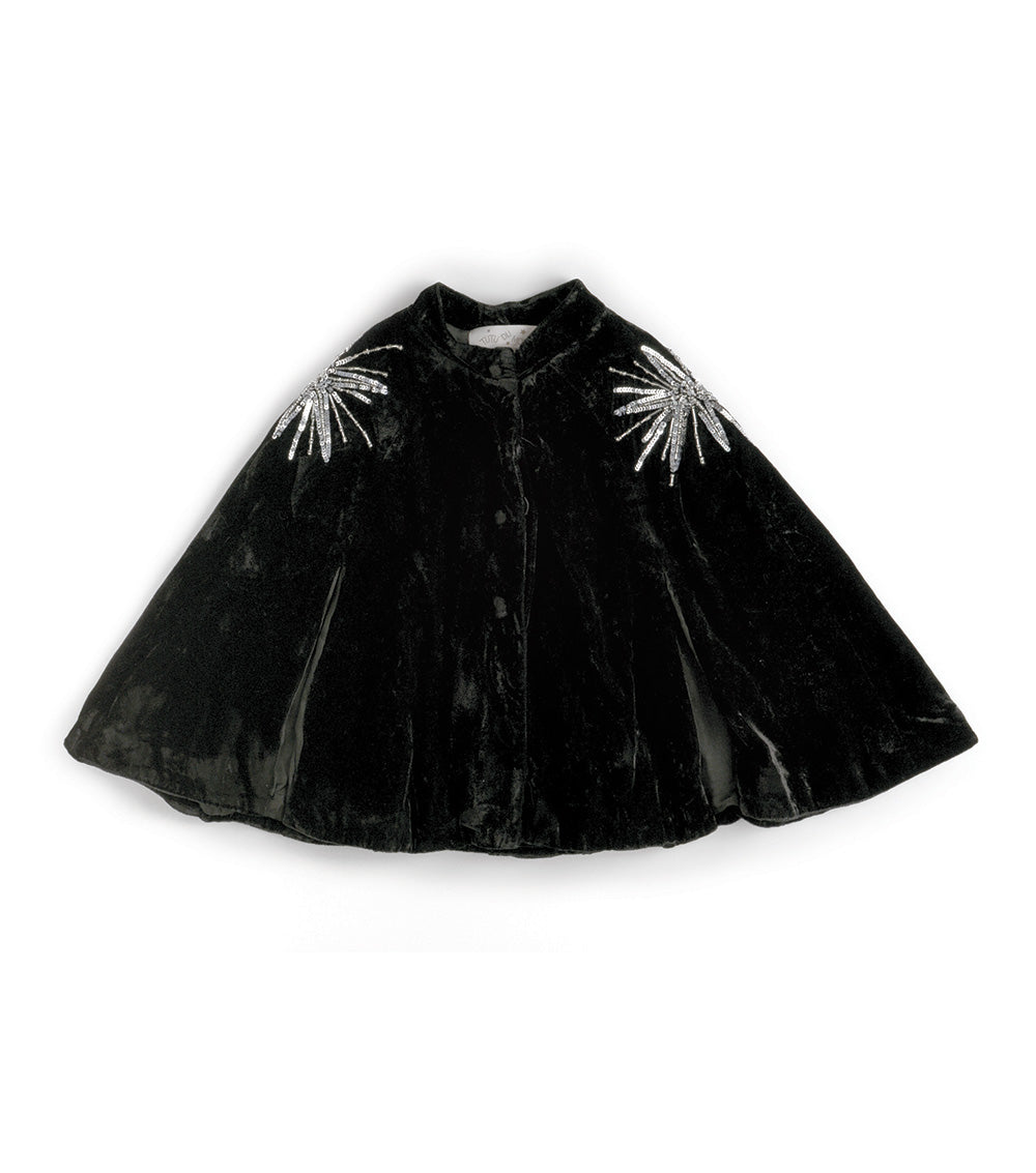 Kid | Drama Much? Velvet Cape | Black
