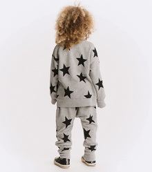 Kid | Star Sweatshirt | Heather Grey