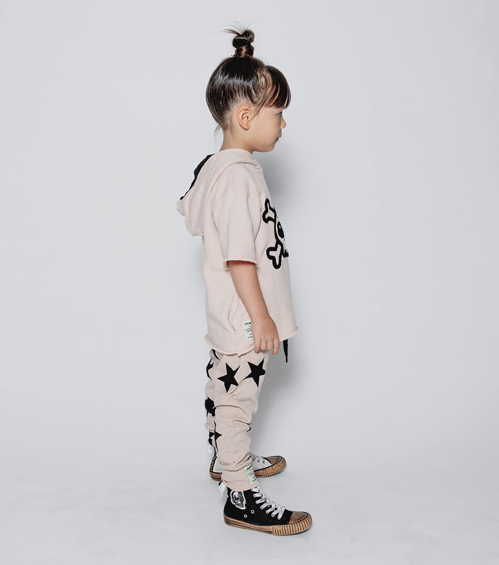 Kid | Light Star Baggy Pants | Moss Green