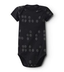 Kid | Braille Onesie | Black