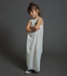 Kid | Feather Tank Top Dress | Black
