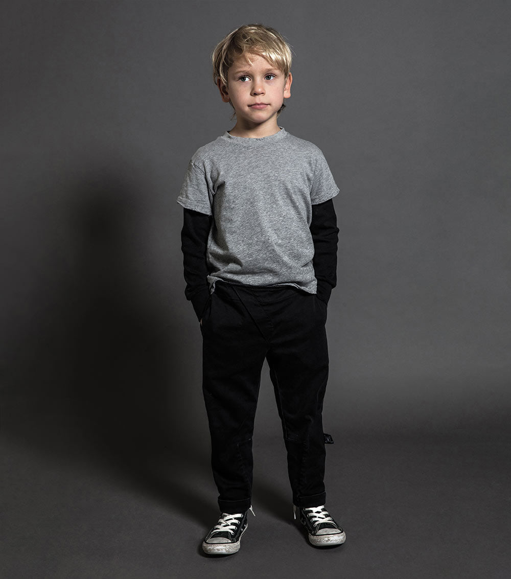Kid | Cargo Pants | Dyed Olive