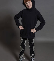 Kid | Tribal Dancer Hoodie | Black