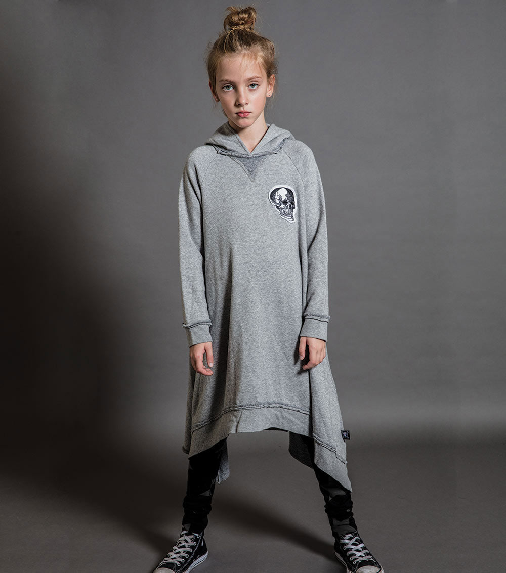 Kid | Hooded Poncho | Black