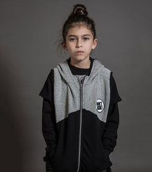 Kid | Hooded Vest | Black