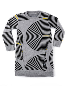 Kid | Spiral A Dress | Heather Grey