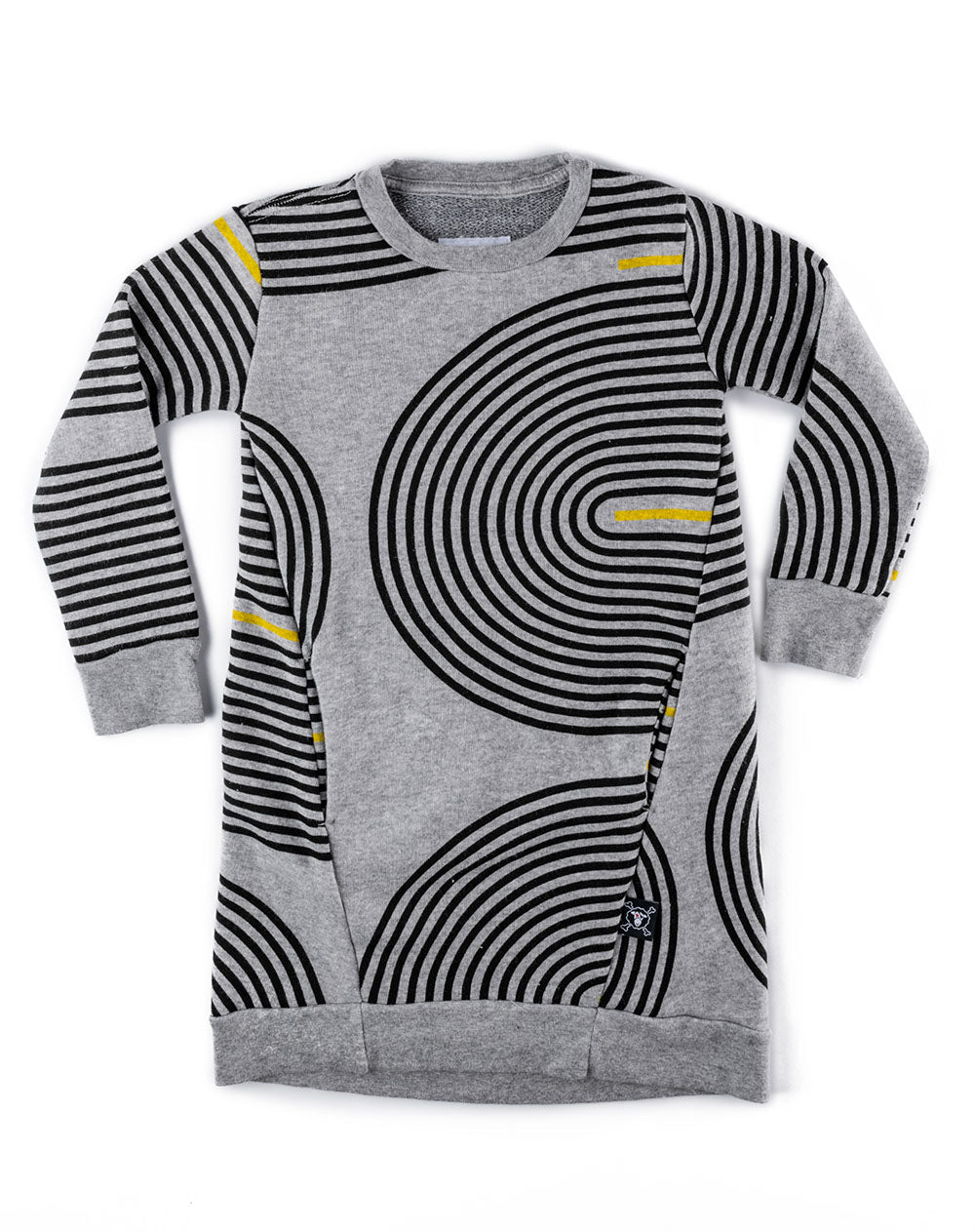 Kid | Spiral A Dress | Heather Grey