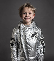 Kid | Super Patch Down Jacket | Silver