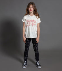 Kid | Embroidered T-Shirt | Natural