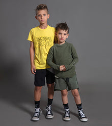 Kid | Embroidered T-Shirt | Natural