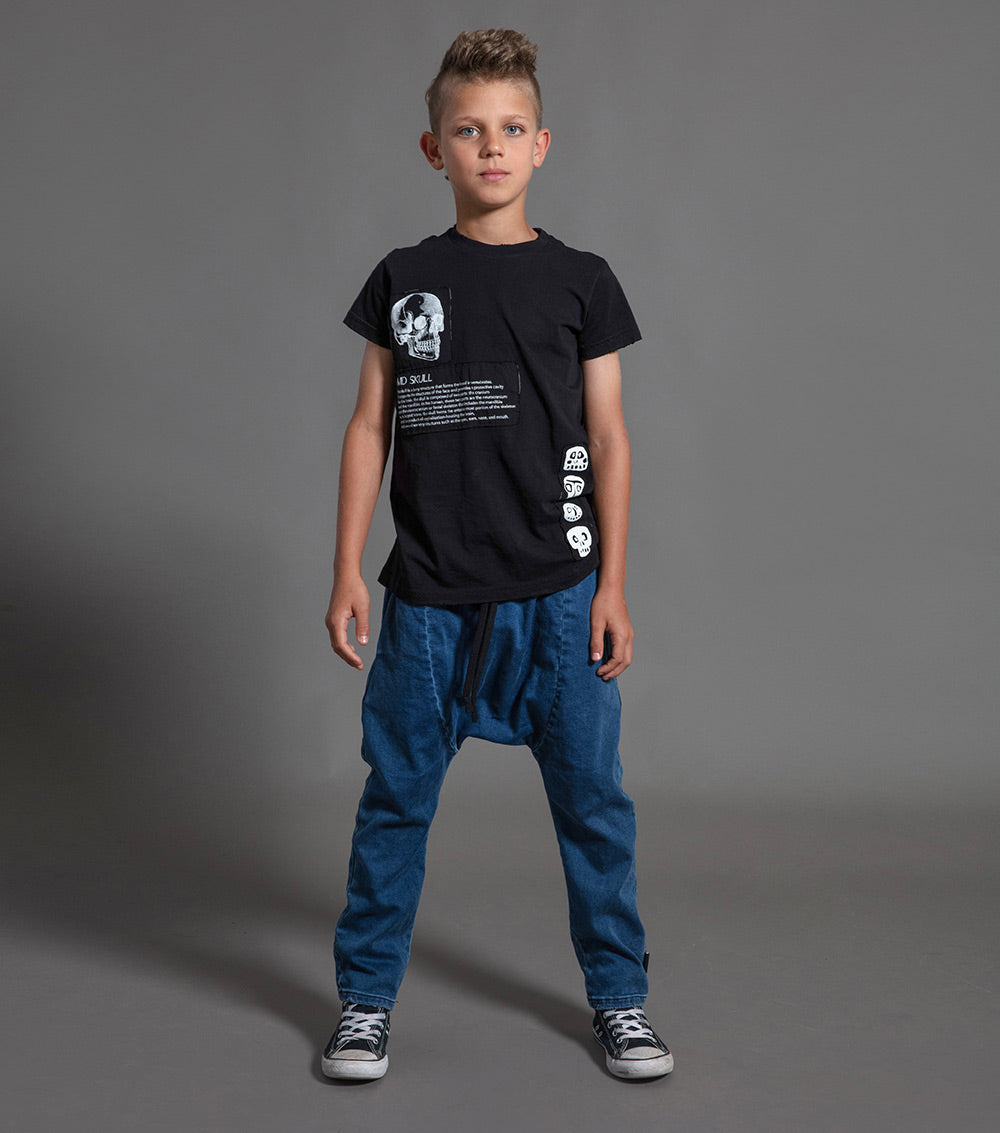 Kid | Skull Evolution T-Shirt | White