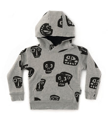 Kid | Rowdy Masks Warm Hoodie | Heather Grey
