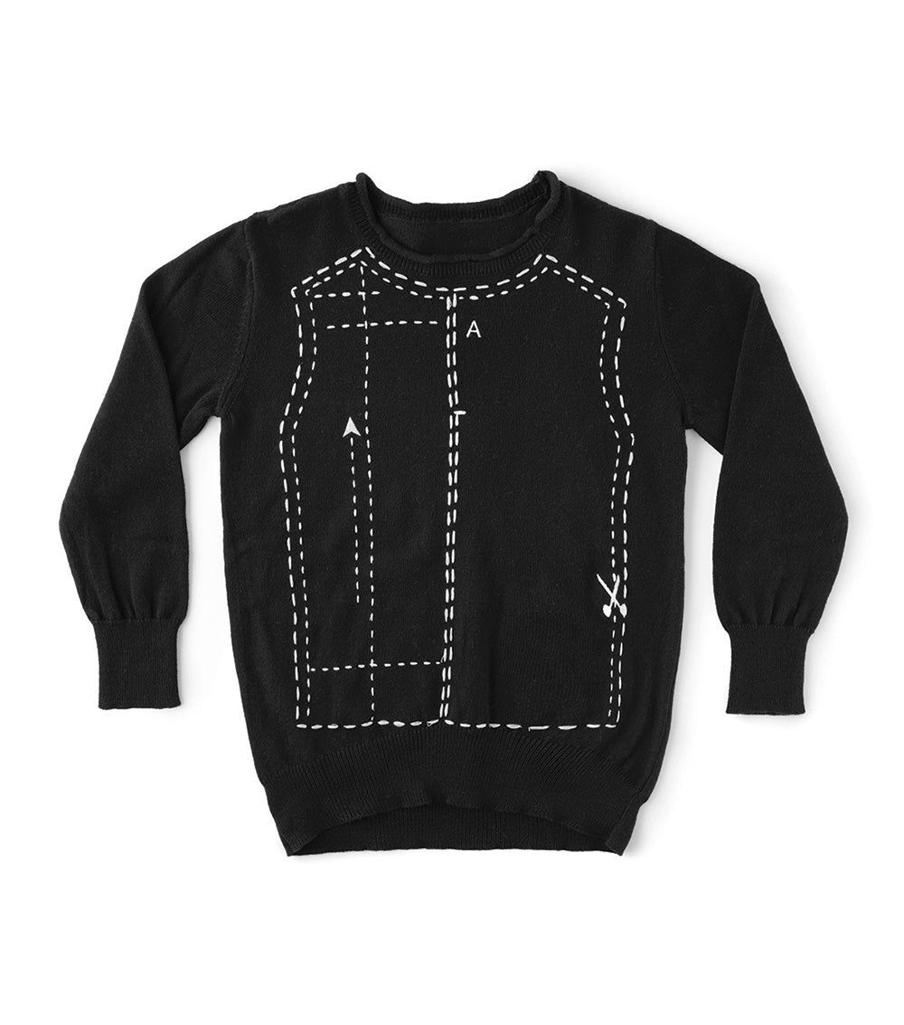 Kid | Sewing Pattern Knit | Black