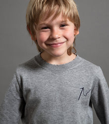 Kid | Sewing Kit Knit | Heather Grey