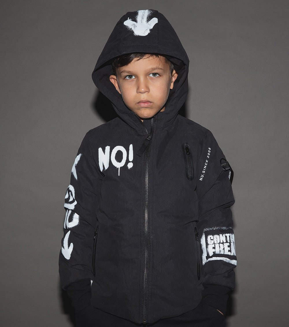 Kid | Total Elements Down Jacket | Black
