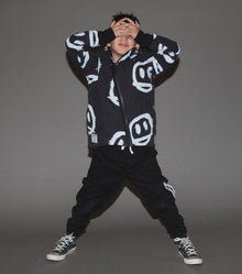 Kid | Patch Cargo Pants | Black