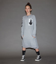 Kid | Total Elements Kangaroo Dress | Heather Grey