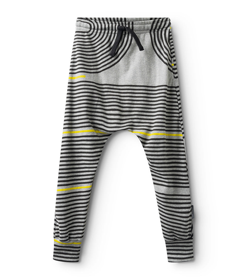 Kid | Light Spiral Baggy Pants | Heather Grey